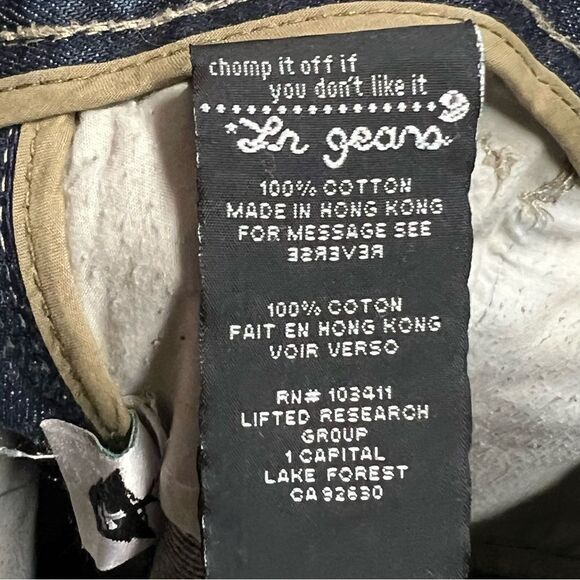 Lrg | Men’s Whispering Effect Bootcut Denim Jeans - Picture 5 of 9